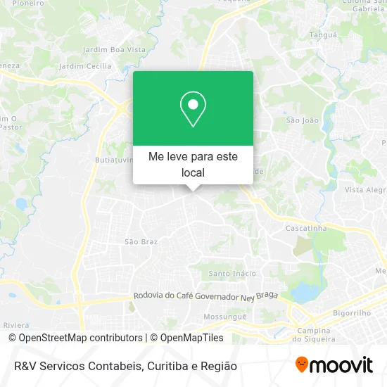 R&V Servicos Contabeis mapa