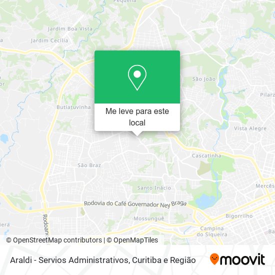 Araldi - Servios Administrativos mapa