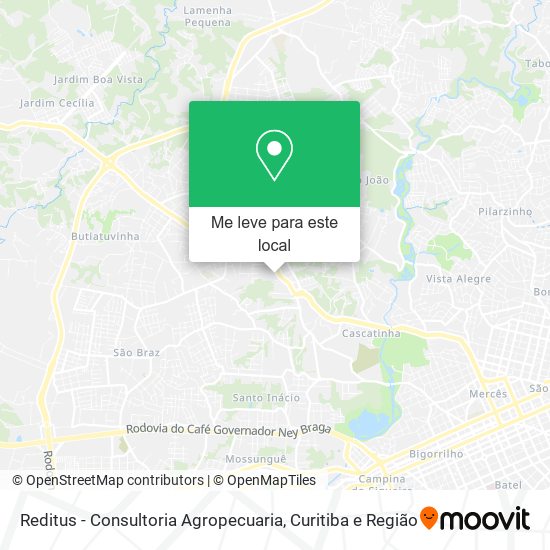 Reditus - Consultoria Agropecuaria mapa