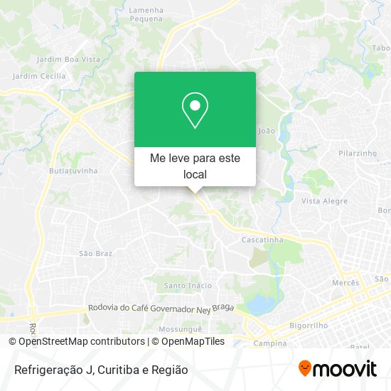 Refrigeração J mapa