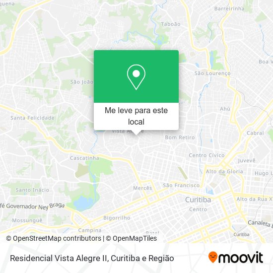 Residencial Vista Alegre II mapa
