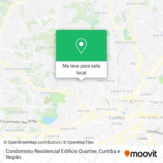 Condominio Residencial Edificio Quartier mapa