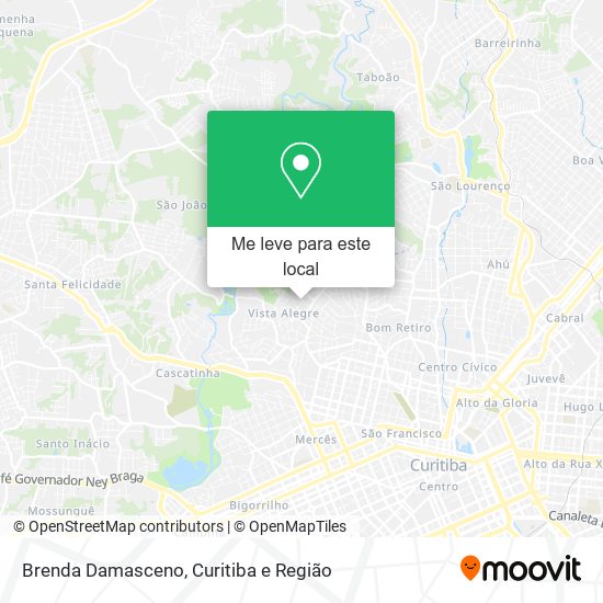 Brenda Damasceno mapa
