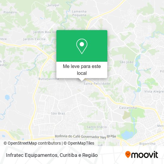 Infratec Equipamentos mapa