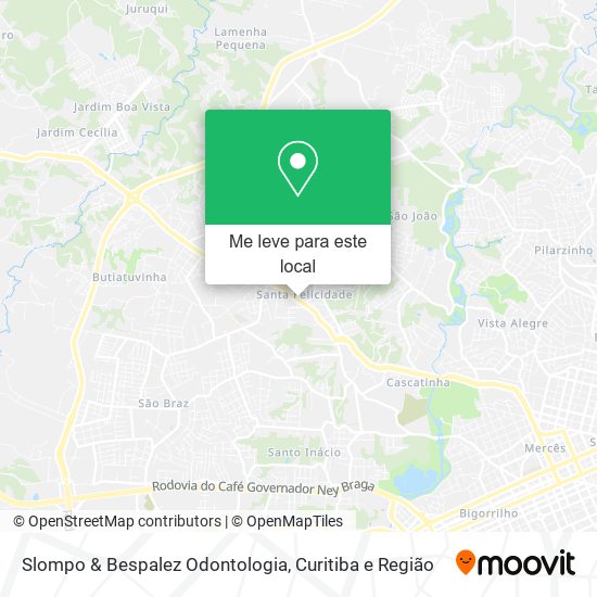 Slompo & Bespalez Odontologia mapa