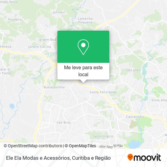 Ele Ela Modas e Acessórios mapa