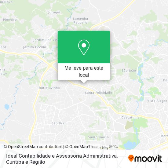 Ideal Contabilidade e Assessoria Administrativa mapa