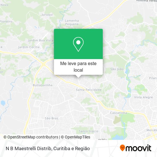 N B Maestrelli Distrib mapa