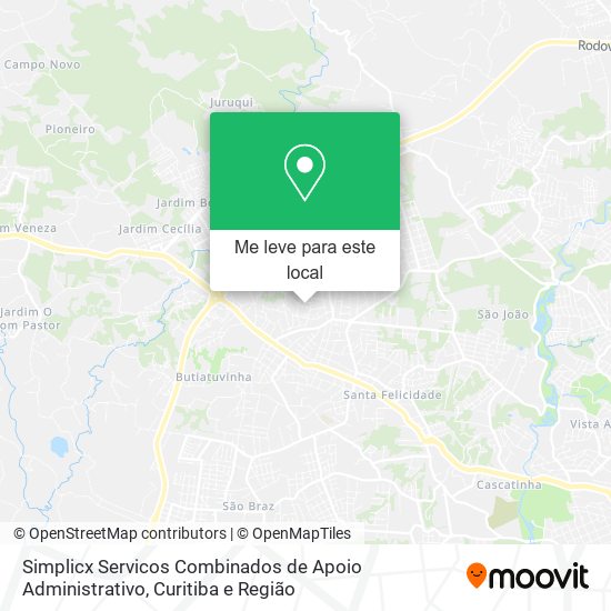 Simplicx Servicos Combinados de Apoio Administrativo mapa