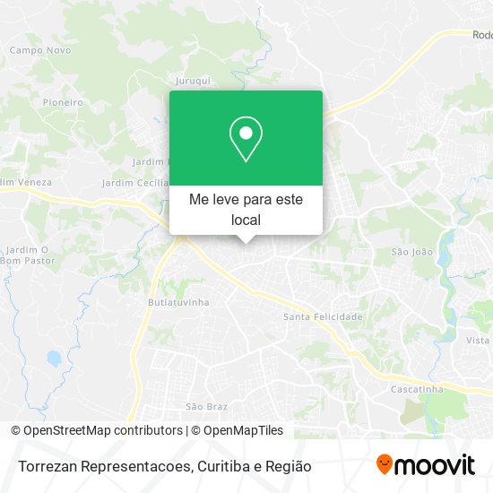 Torrezan Representacoes mapa