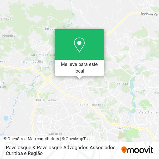 Pavelosque & Pavelosque Advogados Associados mapa