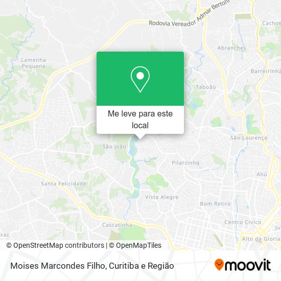 Moises Marcondes Filho mapa