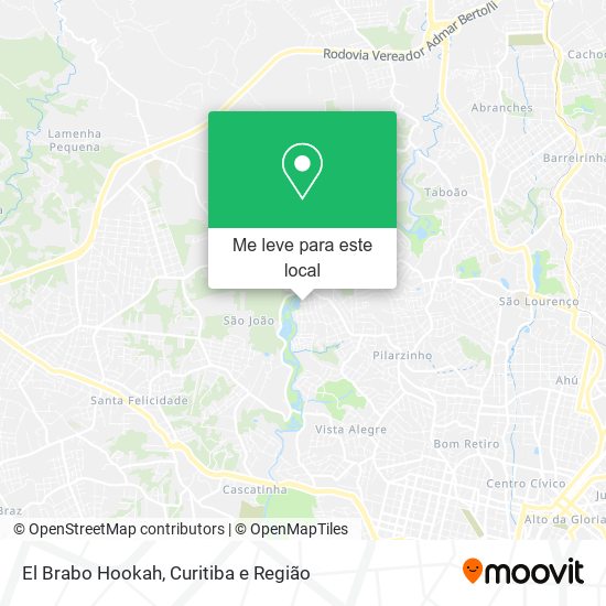 El Brabo Hookah mapa