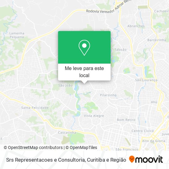 Srs Representacoes e Consultoria mapa
