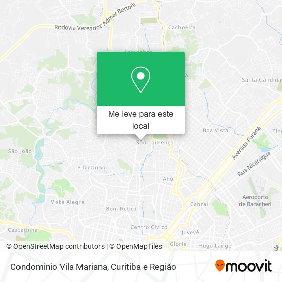Condominio Vila Mariana mapa