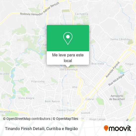 Tinando Finish Detaili mapa