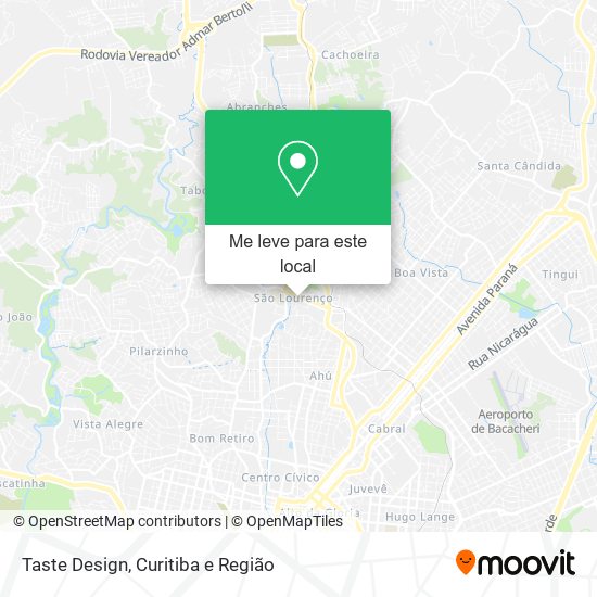 Taste Design mapa