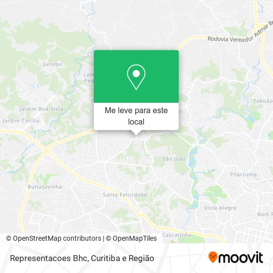 Representacoes Bhc mapa