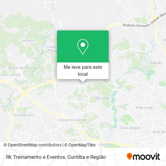 Rk Treinamento e Eventos mapa