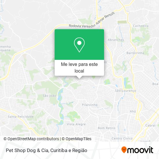 Pet Shop Dog & Cia mapa