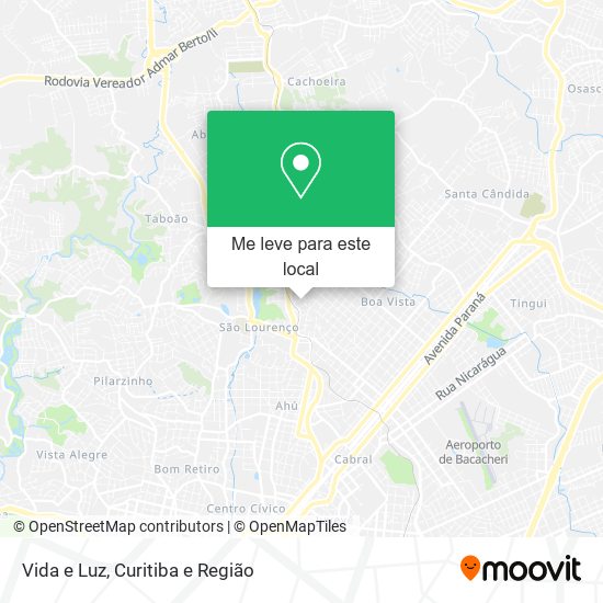 Vida e Luz mapa