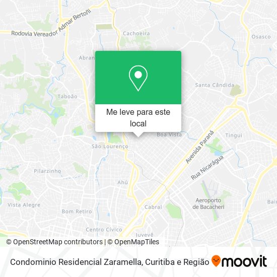 Condominio Residencial Zaramella mapa