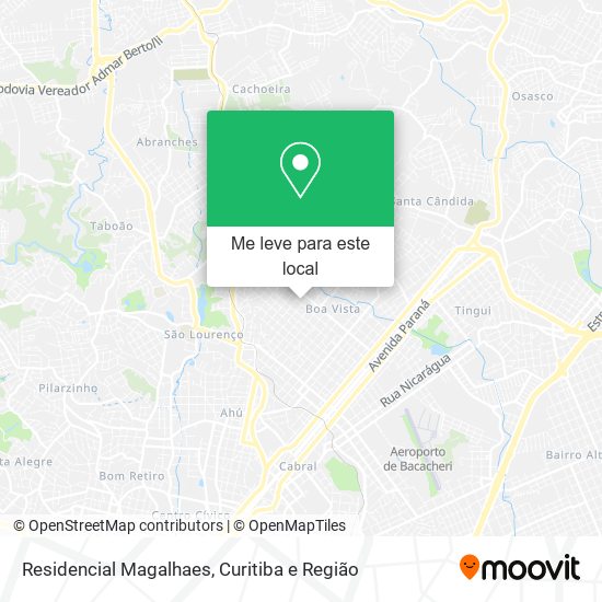 Residencial Magalhaes mapa