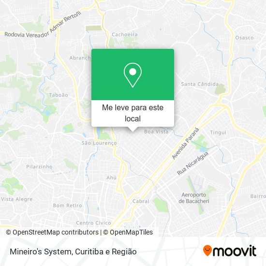 Mineiro's System mapa