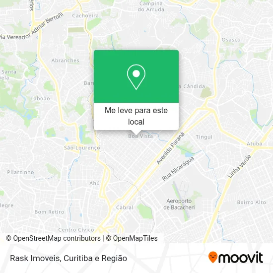 Rask Imoveis mapa