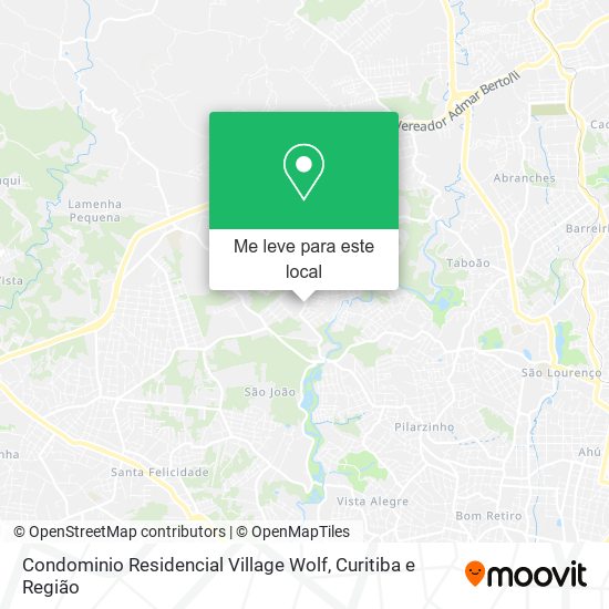 Condominio Residencial Village Wolf mapa