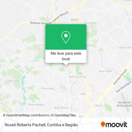 Roseli Roberta Pachell mapa