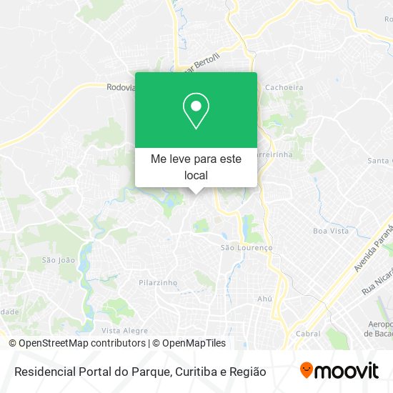 Residencial Portal do Parque mapa