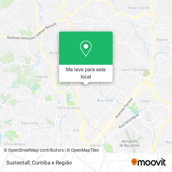 Sustentall mapa