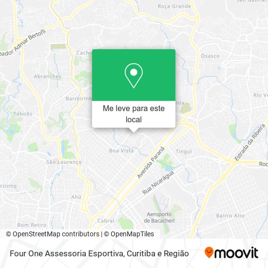 Four One Assessoria Esportiva mapa