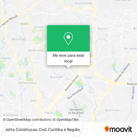 Jetta Construcao Civil mapa