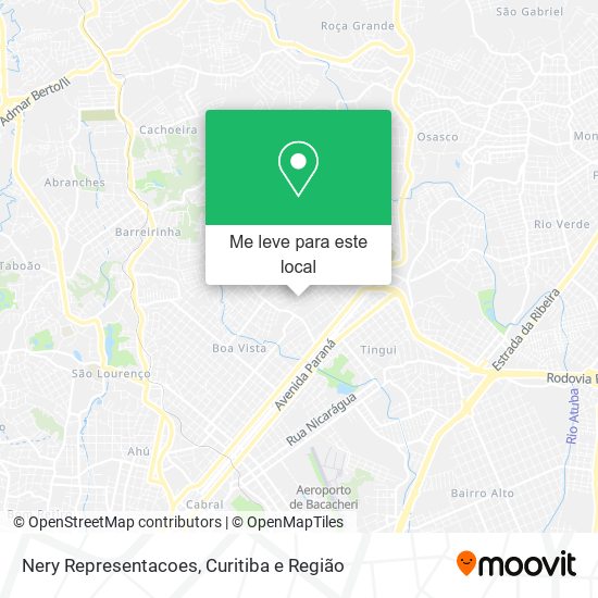 Nery Representacoes mapa