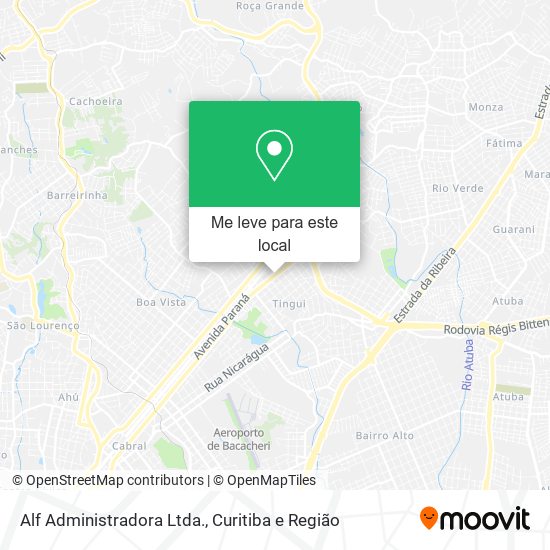 Alf Administradora Ltda. mapa