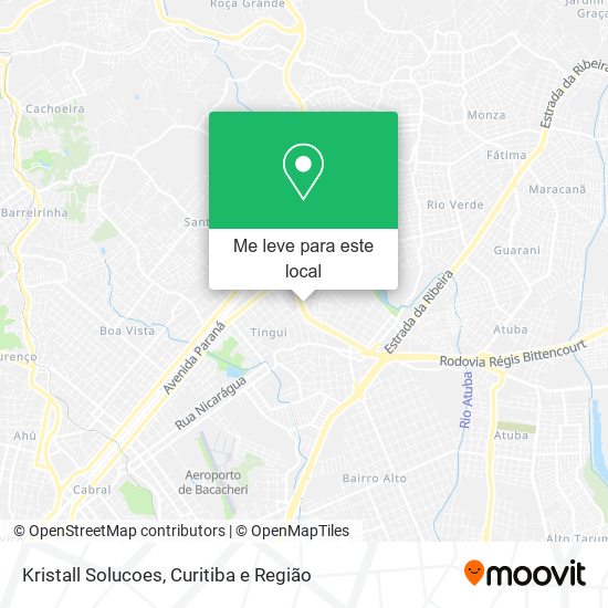 Kristall Solucoes mapa