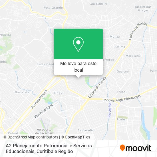 A2 Planejamento Patrimonial e Servicos Educacionais mapa
