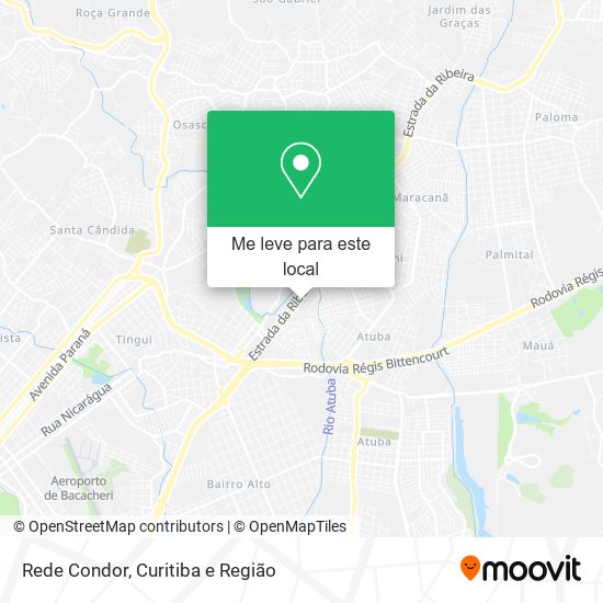 Rede Condor mapa