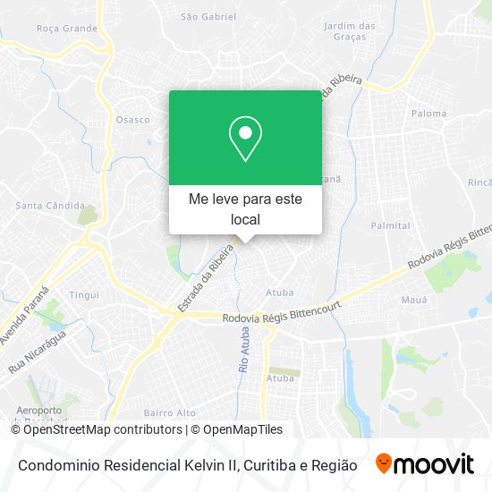 Condominio Residencial Kelvin II mapa