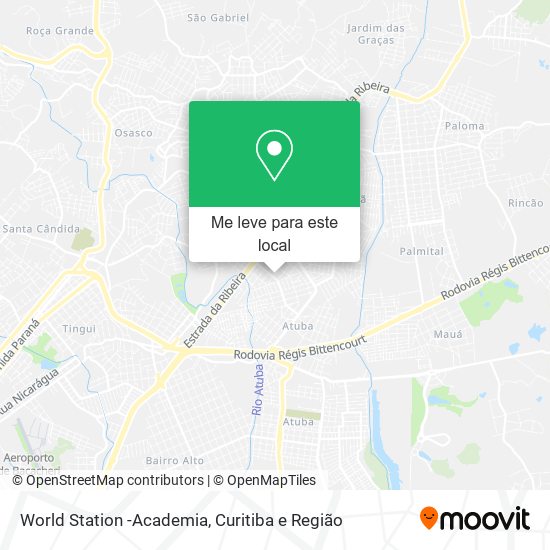 World Station -Academia mapa