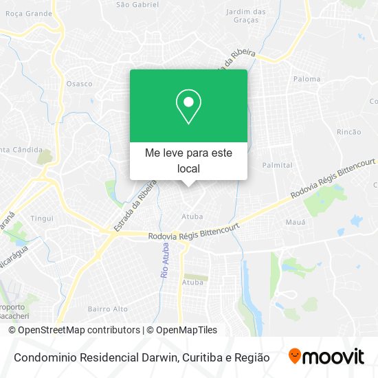 Condominio Residencial Darwin mapa