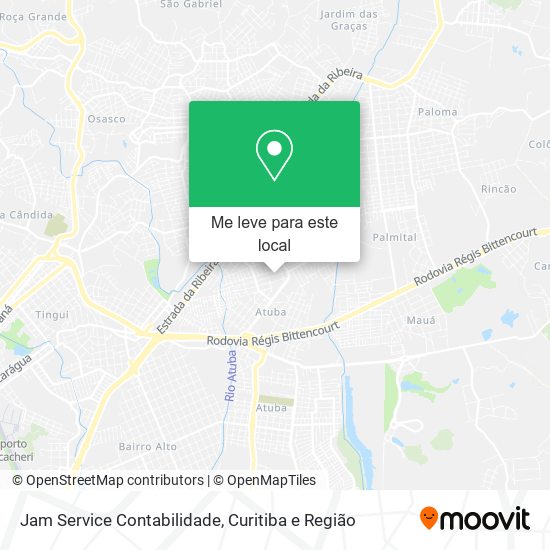 Jam Service Contabilidade mapa