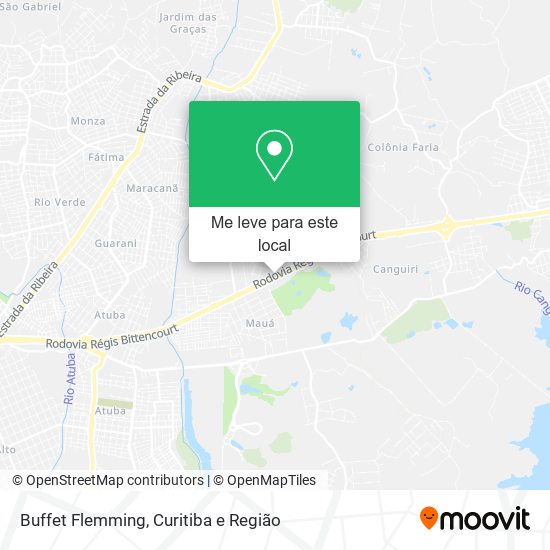 Buffet Flemming mapa