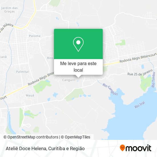 Ateliê Doce Helena mapa