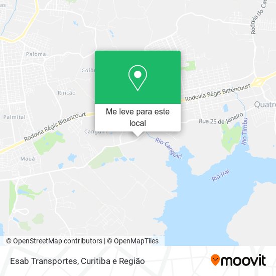 Esab Transportes mapa