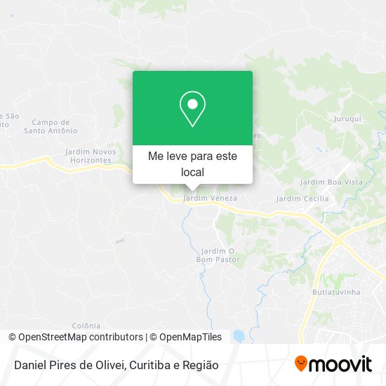 Daniel Pires de Olivei mapa