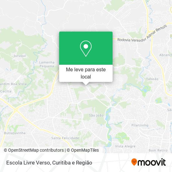 Escola Livre Verso mapa