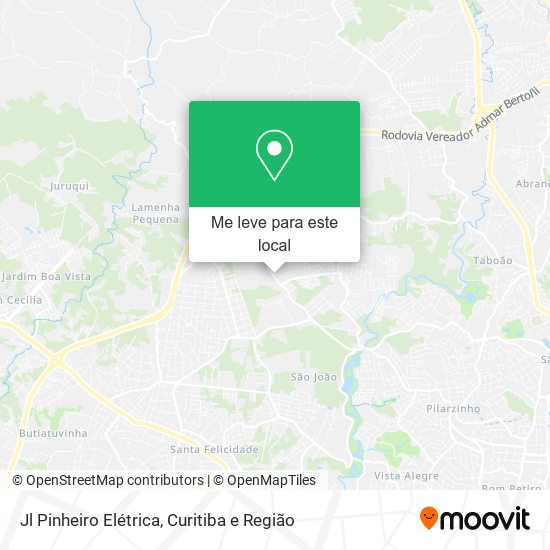 Jl Pinheiro Elétrica mapa